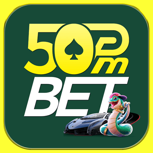 Imagem promocional da 50PMBET mostrando a plataforma e suas vantagens